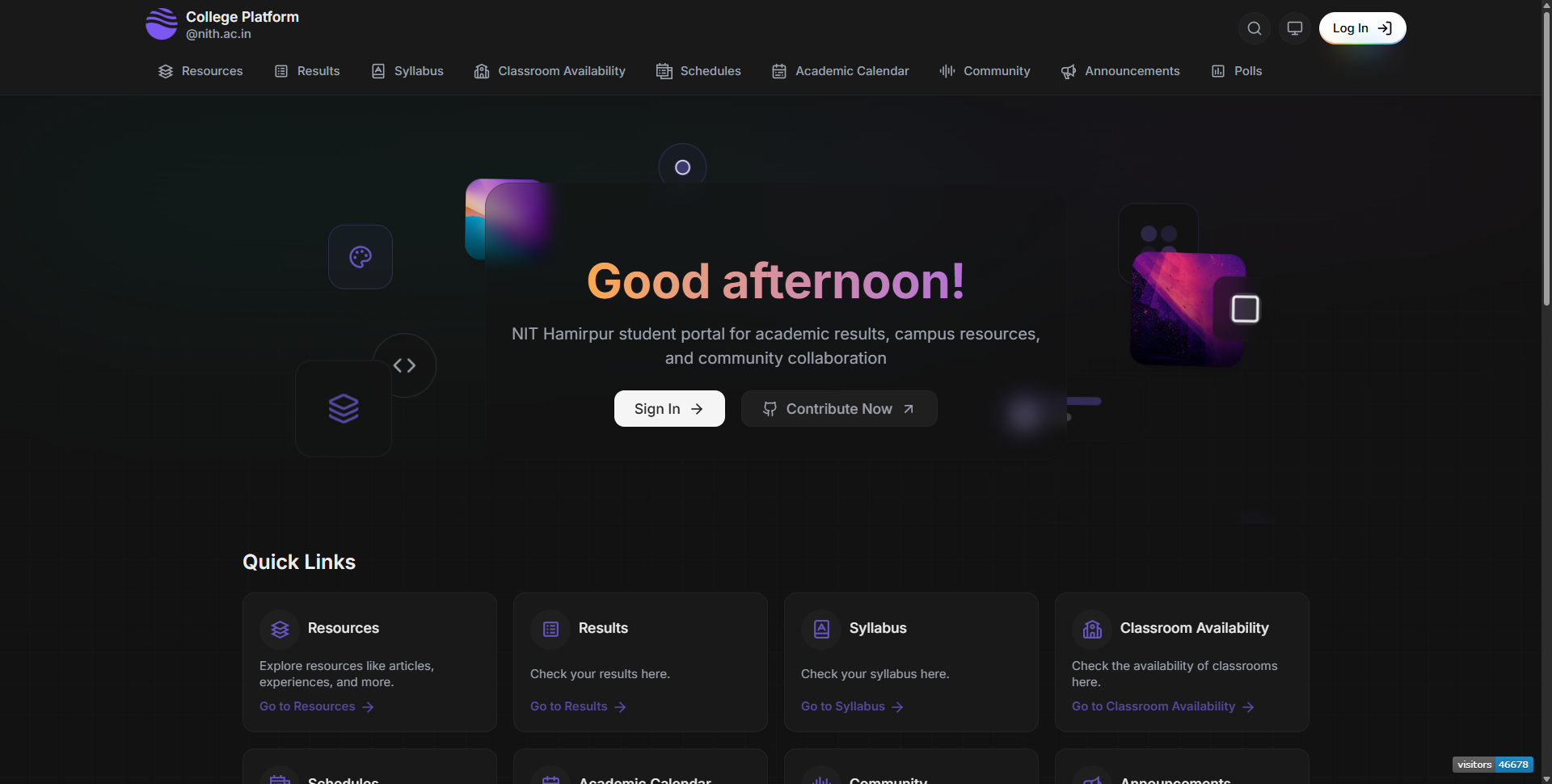 College Ecosystem Monorepo